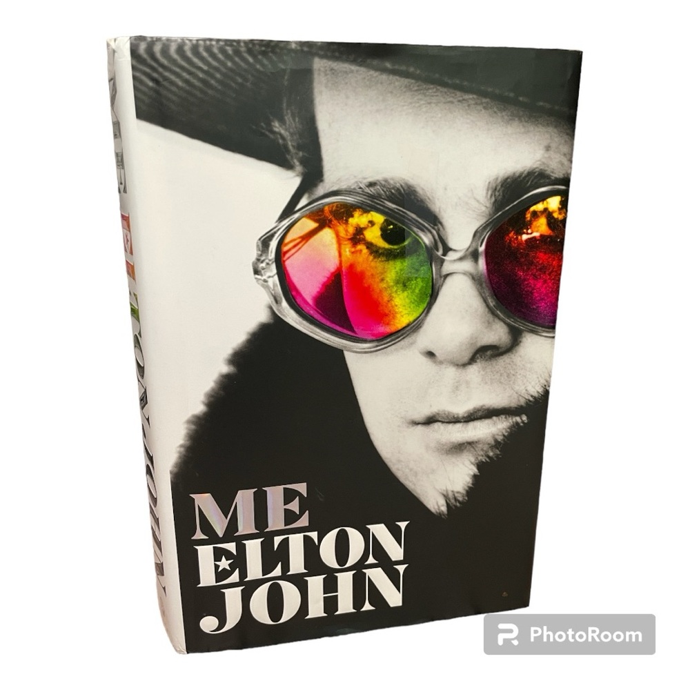 Me Elton John Hard Cover Book
